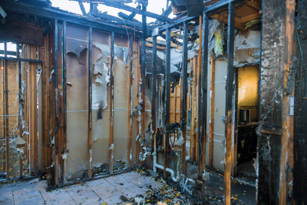 Professional Soot Cleanup technician working in Nolanville, TX